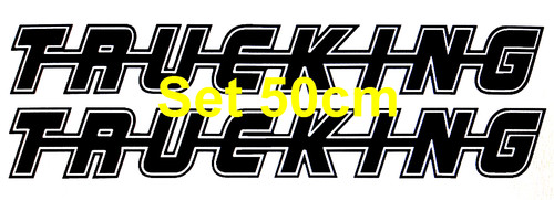 Dekor aufkleber trucking - dekor,