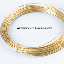 Messingdraht Hart Ø 0,3mm Bis 5mm Metalldraht Messing CuZn37 Blank Messingdraht