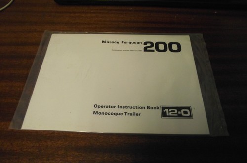 Neu massey ferguson 200 - mf,