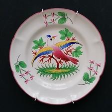 Alter Wandteller/Sammelteller Saint Clément France Keramik