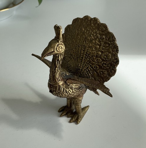 Messing pfau figur dekorative - figur,