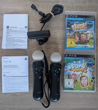 PlayStation 3 Move Paket 2x Motion Controller Kamera 2x Spiele PS3 *Sehr gut