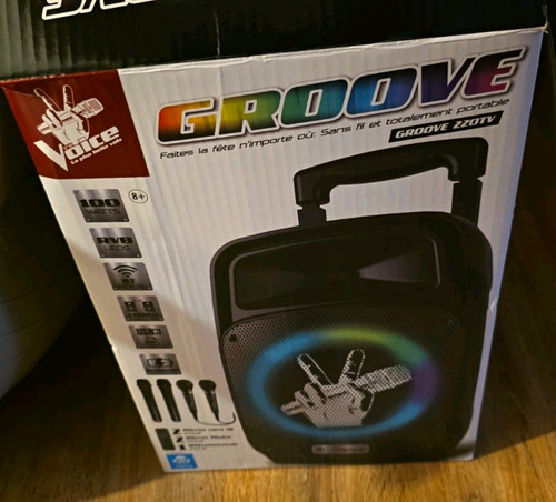 Voice groove 220tv tragbares - 220tv,