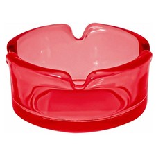 Aschenbecher Glas bunt außen