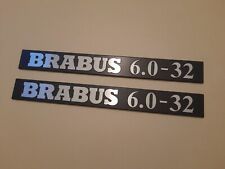 Mercedes W124 W140 W210 R129 W463 Brabus M119 Motoremblem  Motorschild 