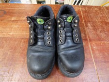 Green Horse robuste Damen Halbstiefel Gr. 39 Leder schwarz gebraucht 1450g