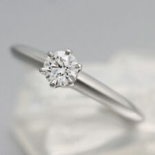 Tiffany & Co. Verlobungsring Platin 950-Gr.49 - Box & Zertifikat 0.27 ct - VS1