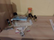 Kerzen gießen Zubehör Kerzenfarbe, Ätherische Öle, Docht, Dochthalter