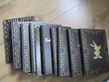 10 Bände Asterix der Gallier,  9 x ledergebunden, 7 x  je 4 Asterix Abenteuer...