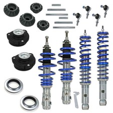 Gewindefahrwerk Domlager Koppelstangen Blueline paßt für VW Polo 4 6N2 Facelift