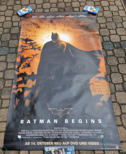 Batman begins 2005 banner - batman,