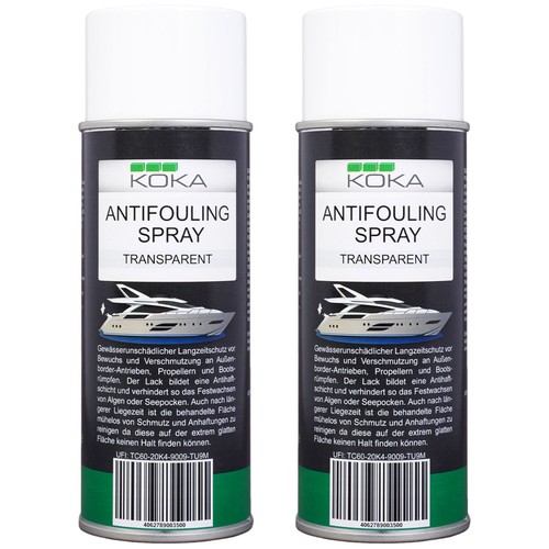 Koka antifouling spray klar - 2x,