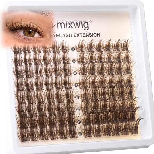 Braune manga wimperncluster - manga,