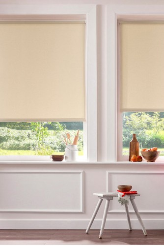 Seitenzugrollo sand farben - , 82