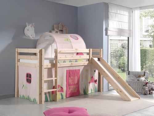 Spielbett hochbett kinderbett - spielbett,