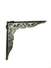 Regal Winkel Gußeisen Eisen Wandwinkel Regalwinkel Regalträger grau 22 x 22 cm