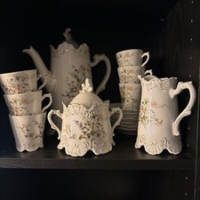 Antikes Geschirr Kaffee Tee Konvolut