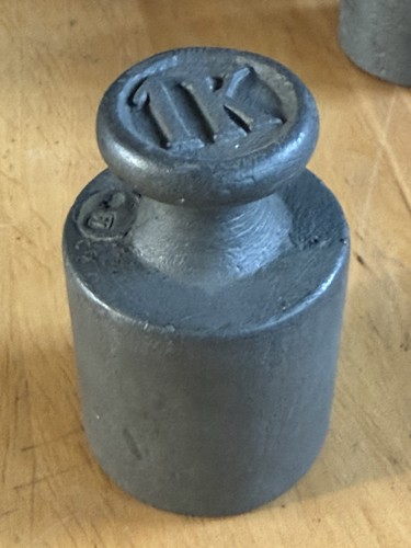 Antikes eisengewicht - 1,