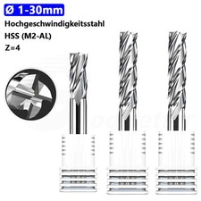 Ø 1mm-30mm M2-AL HSS