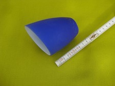 Lampe-Ersatzglas; Leuchter, Lampe, Glas Tulpe blau