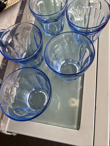 Pasabahce gläser blau - gläser, st