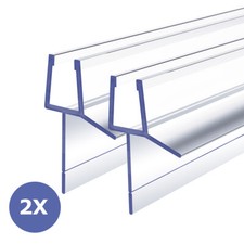 2X Duschdichtung 4-8mm