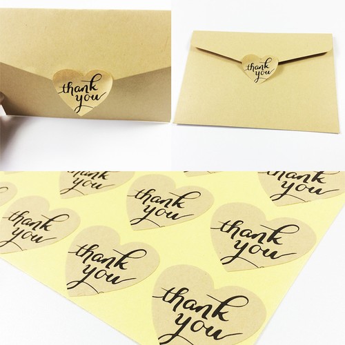 Aufkleber thank you - *thank, you*