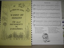 Noten - 40 Kinderlieder für