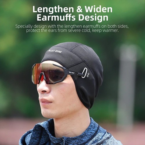 Winter fahrrad mütze fleece - winter,
