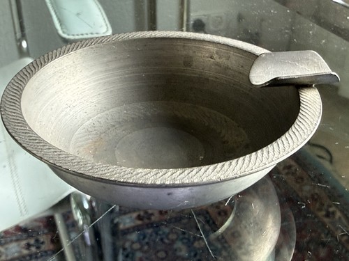 Zinn aschenbecher schale 9cm - zinn, aschenbecher/schale,9cm