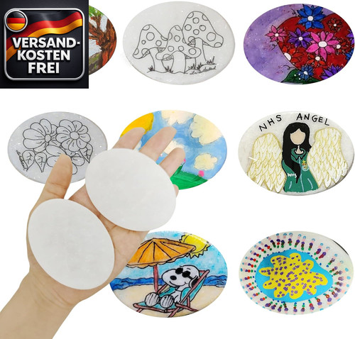 Flache handbemalte - flache,