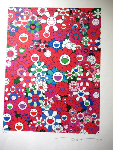 Takashi murakami lithographie - murakami:,