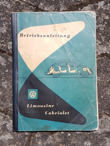Käfer betriebsanleitung - käfer,