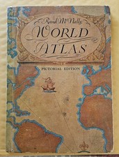 Vintage rand mcnally world - rand,