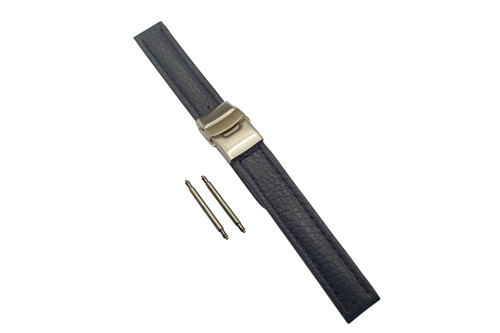 Uhrenarmband kalbsleder blau - uhrenarmband,