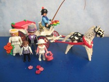 5601 Hochzeitskutsche Kutsche 5300 4296 Kirche Hochzeit v Figuren Playmobil 8146