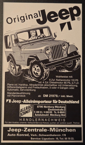 Original jeep allrad - 21.,