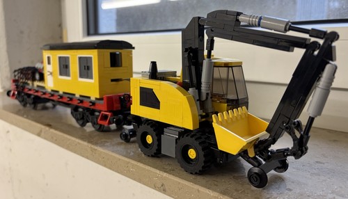 Lego bauzug moc bagger - moc, motor