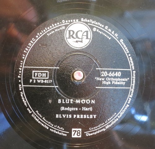 Elvis presley blue moon - elvis,