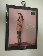 Hunkemöller Noir Collection halterlose Strümpfe Gr   L / XL ,neu OVP,schwarz