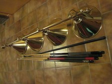 Deckenlampe für Billardtisch, Essecke, Diele etc. 4-fach  Old London Style  