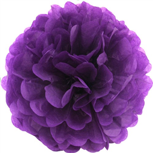 Papier pompons 20cm set - 10,