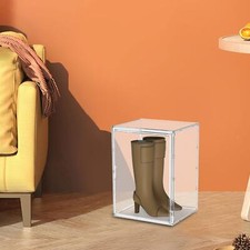 Aufbewahrungsbox für Stiefel, stapelbare Halter, Display-Schuhkoffer,