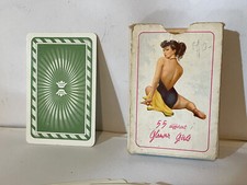KARTENSPIEL 55 different Glamour Girls PIN UP'S mit Joker  Romme  Erotik 1950er