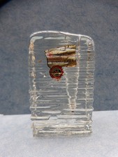 28326. Kleine Vase Glasvase  Orchideenvase klar  10 cm  Handarbeit Mundgeblasen