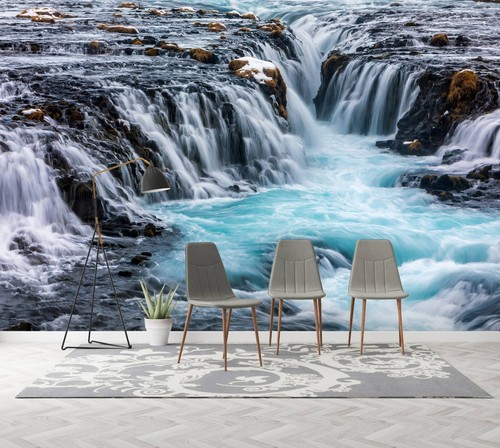 Wasserfall fluss steine - wasserfall,