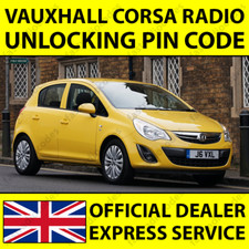 ✅VAUXHALL CORSA AUTORADIO