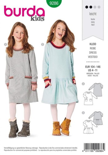 Schnittmuster burda 9286 - burda,