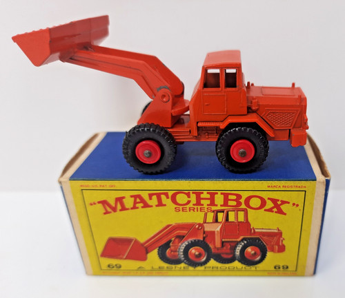 Matchbox hatra tractor shovel - hatra,