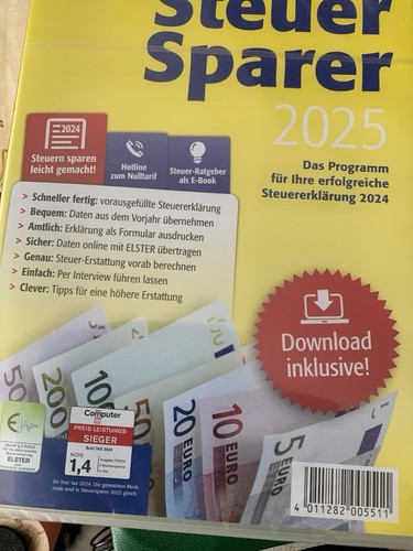 Neu steuer sparer 2025 - neu,